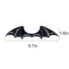 TUDACVTE 12 Pieces Halloween Bat Wings DIY Crafts Bat Wings Black Spooky Bats Halloween Decorations for DIY Hair Accessories Halloween Party Decorations view 2