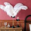 Jeniorr Elegant White Ostrich Feathers for Crafts 15-75cm Wedding Party Accessory Supplies Carnival Dancer Decoration Plumas view 3