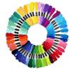 GOMYIE Multi-Color Hand Embroidery Threads DIY Cross Stitch Thread with Color Numbers,Style 5 (100 Colors) view 1