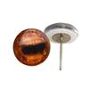 Realistic Amber Horse Animal Glass Eyes On Wire Pin Posts for Needle Felting Doll Making Supplies and Other Crafts (10mm) view 1