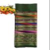 2-Yard Thailand Mai Kasalong N09 Cotton Thai Traditional Pattern Woven Fabric Supply for Thai Clothing Style Suitable for Wrap Skirt or Trouser (3-Green) view 1