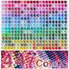 Vilihkc 447 Colors Square Beads for Diamond Painting Accessories,Rhinestones Diamond Painting Beads,Sparkle Rhinestones for Nails Diamond Art Crafts view 1