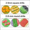 Vilihkc 447 Colors Square Beads for Diamond Painting Accessories,Rhinestones Diamond Painting Beads,Sparkle Rhinestones for Nails Diamond Art Crafts view 2