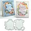 Baby Clothes Metal Die Cuts,Cutting Dies for Card Making Clearance,Embossing Dies for Scrapbooking, DIY Album Paper Cards Decoration view 1
