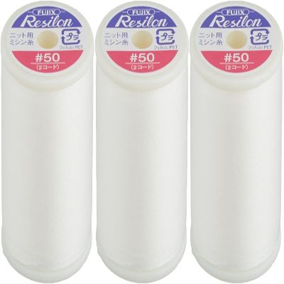 Fujix Col.403 F80-3S Resin Sewing Machine Thread #50 300 m Set of 3 Produce