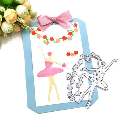 Ballet Girl Metal Die Cuts,Cutting Dies for Card Making Clearance,Embossing Dies for Scrapbooking, DIY Album Paper Cards Art Craft Decoration