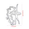 Ballet Girl Metal Die Cuts,Cutting Dies for Card Making Clearance,Embossing Dies for Scrapbooking, DIY Album Paper Cards Art Craft Decoration view 2
