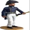 W. Britain's Toy Soldiers W. Britains Jack Tars & Leathernecks 13057 U.S. Navy Midshipman 1810-1815 1:30 Scale Metal view 2