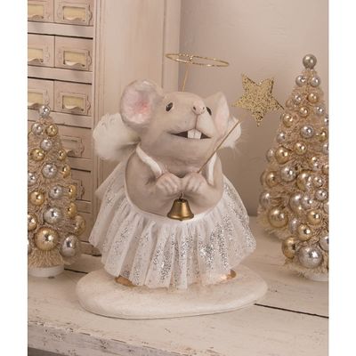 Bethany Lowe Designs TD0025 Pixie Large Mouse Paper Mache