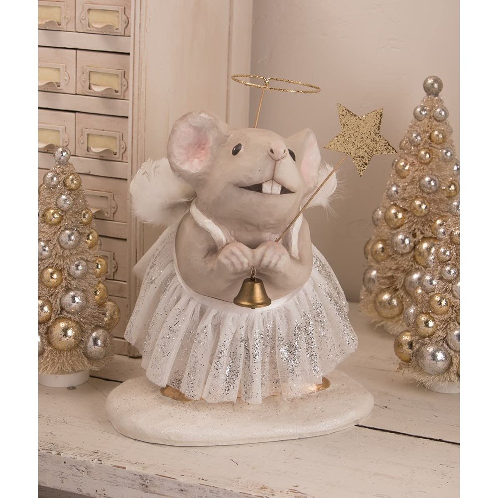 Bethany Lowe Designs TD0025 Pixie Large Mouse Paper Mache