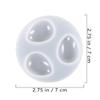 EXCEART 4pcs Silicone Epoxy Resin Mold for Jewelry Making Gem and Pendant Casting Flexible and Easy to Silicone Molds for Crafting Necklaces Bracelets view 2