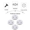 EXCEART 4pcs Silicone Epoxy Resin Mold for Jewelry Making Gem and Pendant Casting Flexible and Easy to Silicone Molds for Crafting Necklaces Bracelets view 4