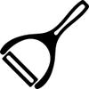 Infusion Cheese Slicer Rubber Stamp, 2 X 2 Wood Stamp view 2