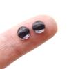 Light Realistic Deer Glass Animal Eyes Beige 6mm - 40mm Jewelry Making Cabochon Art Doll Deer Faux Taxidermy Sculptures Polymer Clay Domed (6mm) view 2