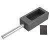 1 Set Graphite Oil Tank Torch Melting Tool Melting Silver Model Casting Mould Melting Silver Supply Melting Gold Tool Useful Graphite Ingot Crucible Graphite Ingot Mold view 1