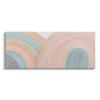 Stupell Industries Subtle Rainbow Arches Layered Blue Brown Red view 1