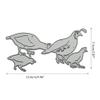 Chickens Metal Die Cuts,Cutting Dies for Card Making Clearance,Embossing Dies for Scrapbooking, DIY Album Paper Cards Art Craft Decoration view 2