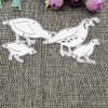 Chickens Metal Die Cuts,Cutting Dies for Card Making Clearance,Embossing Dies for Scrapbooking, DIY Album Paper Cards Art Craft Decoration view 3
