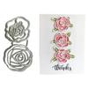 Rose Metal Die Cuts,Cutting Dies for Card Making Clearance,Embossing Dies for Scrapbooking, DIY Album Paper Cards Art Craft Decoration view 1