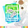 Waffle Flower Nesting Rectangle Frames Die - The Nesting Rectangle Frames Die Set is a Must-Have for Your Crafty Toolbox! This Collection of Dies cuts Solid Rectangular Frames in 5 Sizes! view 3