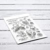 Greeting Gift Clear Stamps and Dies Set for DIY Card Making, Clear Rubber Stamps and Dies for Card Sets for Crafting, DIY Scrapbooking Card Making Tools view 4