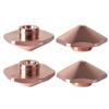 Startnow Laser Cutting Nozzles Dia.32mm Single Double Layers Caliber 1.0 3.0mm Laser Hexagonal Copper Nozzle (Bo-32-S 1 PCS, 3.5) view 1