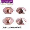 Startnow Laser Cutting Nozzles Dia.32mm Single Double Layers Caliber 1.0 3.0mm Laser Hexagonal Copper Nozzle (Bo-32-S 1 PCS, 3.5) view 2