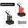 Tqing Melting Furnace,3Kg Portable Graphite Crucible Furnace High Temperature Small Metal Melting Furnace 1400W Automatic Melt Furnace,1kg,110v view 2