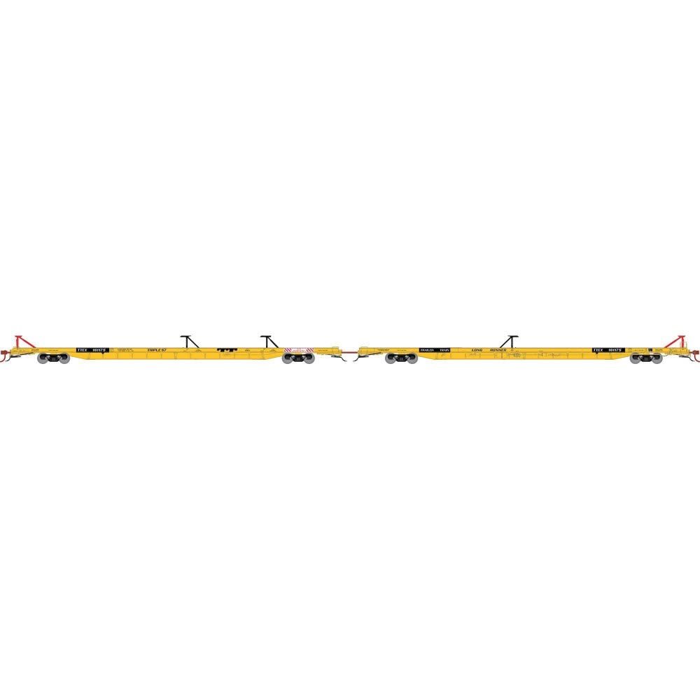 Athearn ATHG69981 HO F89-F89'8" TOFC Flat, TTEX/Long Runner #161175