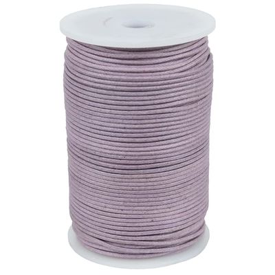 Craft County Waxed Cotton Cord 109 Yards / 100 Meters 1mm/2mm 18 Vibrant Colors Perfect for Macram, Jewelry Making, DIY Crafts, & More!