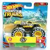DieCast Hotwheels Monster Trucks Taxi, re-Crushable 51/75 (1:64 Scale) Yellow view 1