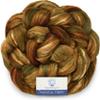 Magical Silk Merino Fiber. A Fabulous Blend of Enchanting Color and Sublime Softness. Hand Dyed Roving for Spinning & Felting. Masterfully Crafted in USA by Local Artisans. 4oz, Dragon view 1