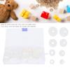 Doll Joints,Body Joints Plastic Animal Joints Teddy Bear Joints Craft Doll Accessories for Pet Toys view 3