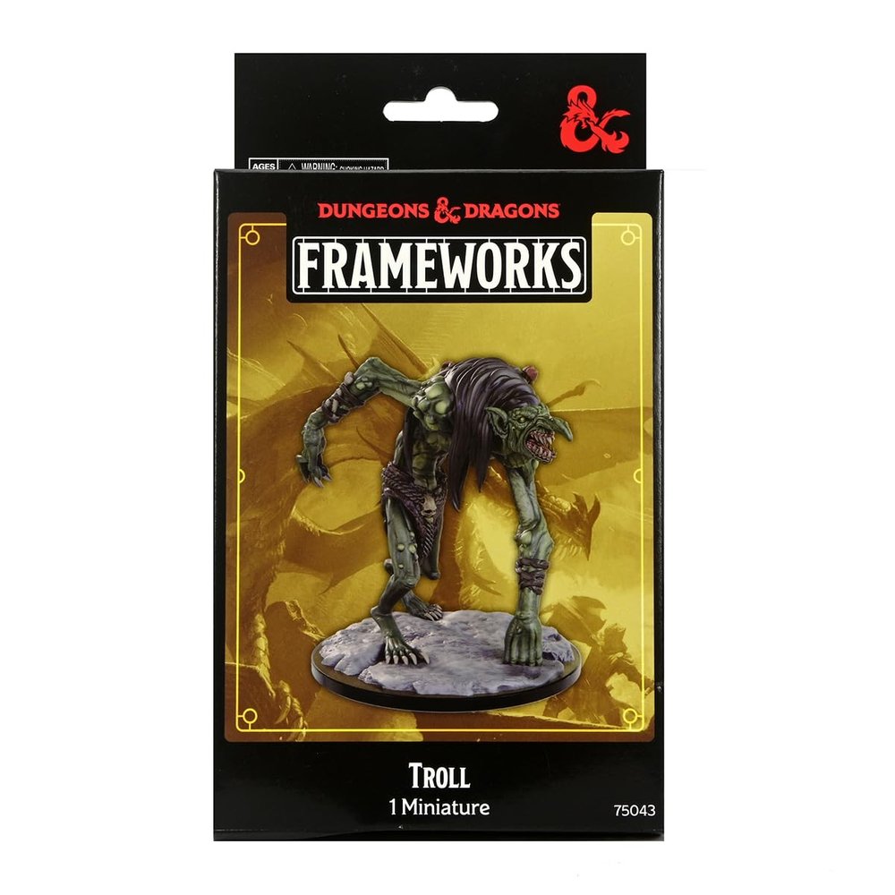 D&D Frameworks: Troll - Unpainted and Unassembled