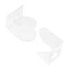 2 Pcs Acrylic Palette Nail Art Palettes Pigment Blending Board Inflatable Headbands for Kids Sticks for Crafting Makeup Mixing Board Hand Makeup Palette Acrylic Acid view 1