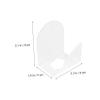 2 Pcs Acrylic Palette Nail Art Palettes Pigment Blending Board Inflatable Headbands for Kids Sticks for Crafting Makeup Mixing Board Hand Makeup Palette Acrylic Acid view 2