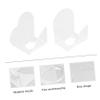 2 Pcs Acrylic Palette Nail Art Palettes Pigment Blending Board Inflatable Headbands for Kids Sticks for Crafting Makeup Mixing Board Hand Makeup Palette Acrylic Acid view 3