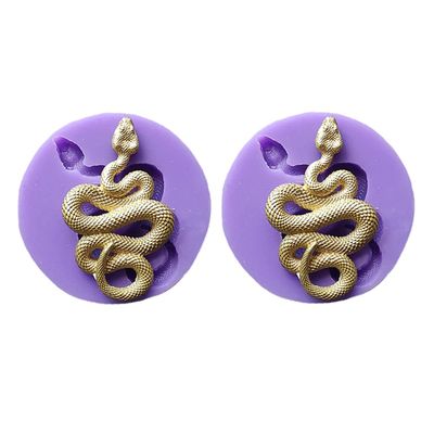 Snake Resin Mold 2 Pack - Silicone Snake Mold
