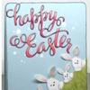 Easter Rabbit Metal Die Cuts,Cutting Dies for Card Making Clearance,Embossing Dies for Scrapbooking, DIY Album Paper Cards Art Craft Decoration view 4
