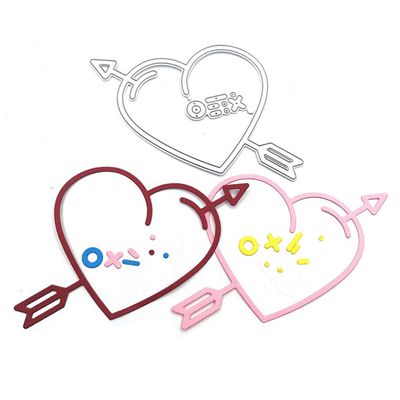 Valentine's Day Elements Metal Die Cuts,Cutting Dies for Card Making Clearance,Embossing Dies for Scrapbooking, DIY Album Paper Cards Art Craft Decoration