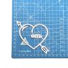 Valentine's Day Elements Metal Die Cuts,Cutting Dies for Card Making Clearance,Embossing Dies for Scrapbooking, DIY Album Paper Cards Art Craft Decoration view 3
