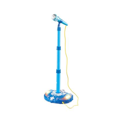 KonHaovF Kids Karaoke Machine with Lights, Microphone with Adjustable Stand Singing Karaoke Machine for Girls Boys
