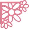 Couture Creations Floral Corner Mini Die view 1