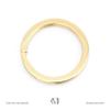 CRAFTMEMORE Key Rings Quality Keychain Rings Metal Flat Split Rings for Car Keys Attachment DIY Leathercraft 10pcs VTKR (1" (25mm) KR34, Gold) view 3