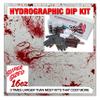 Hydrographic Dip Kit Crime Scene Splatter 16oz dip Demon Hydro dip Dipping view 1