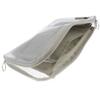 SUN-STAR Bag in Bag mitte B6 Size, Clear Pouch, Cosmetics Storage with Zipper, Pencil Case, Inside Tote, Light Gray view 4