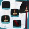 Endea Graduation Double Color Tassel with Gold Date Drop (Dark Navy Blue/Red, 2024) view 3
