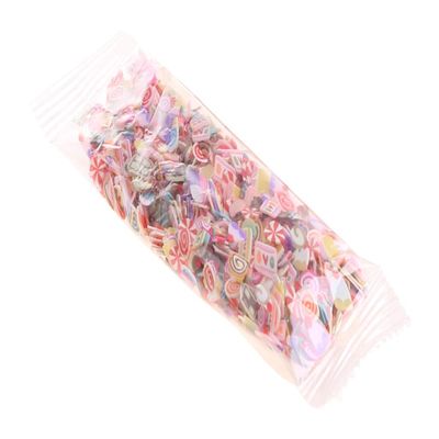 Gergxi 1000Pcs/Pack Clay Resin Fillings Craft Fruit Leaf Flowers Pattern Mixed Filler
