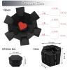 Wanateber Photo Explosion-Box Funny DIY - Creative DIY Explosion Gift Box, Assembled Handmade Photo Sticker Box for Marriage Proposals Making Surprises Birthday (Flower) view 3