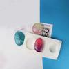 3/6 Cavity Silicone Cake Mold Plaster Concrete Dessert Mousse Baking Form Mold DIY Soap Moulds Goose Stone Shape Cake Decorating (3 Cavity) view 3